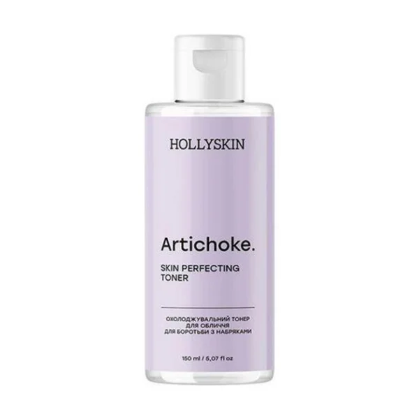 Cooling Facial Toner To Combat Artichoke Edema. Skin Rerfecting Toner, 150 Ml