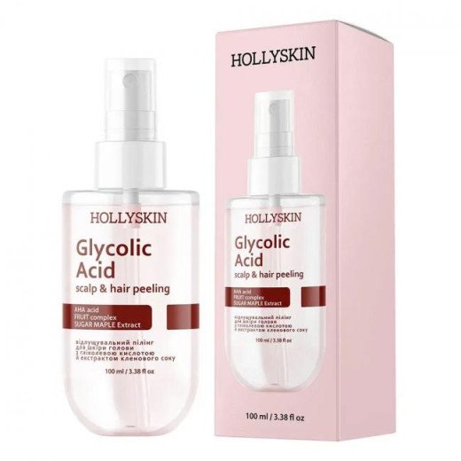 Exfoliating Peeling For The Scalp With Glycolic Acid And Maple Juice Extract Glycolic Acid, 10
