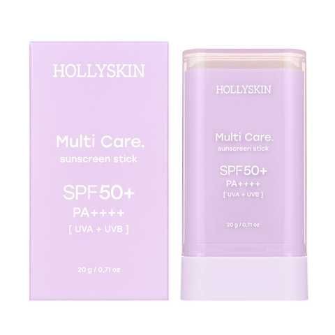 Hollyskin Multi Care Sunscreen Face Stick. Spf 50+, 20 G