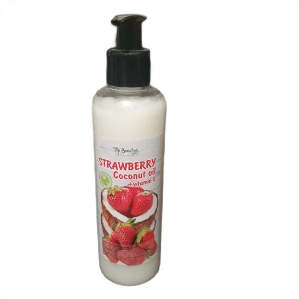 Coconut Oil Refined 200 Ml. Strawberry/Mango / Raspberry