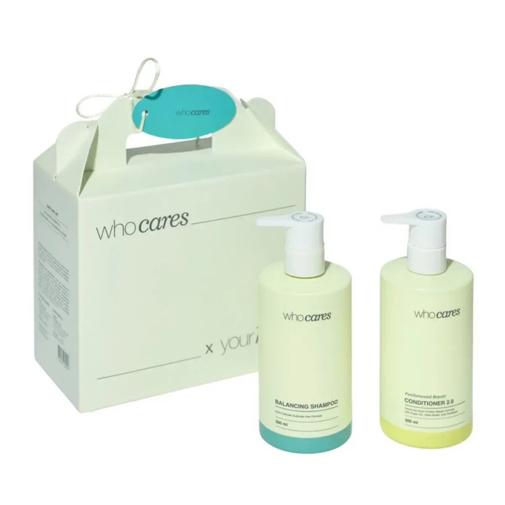 Whocares Hair Care Set Balancing Shampoo X Conditioner 2.0