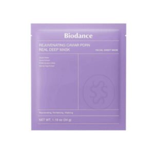 Anti-Aging Hydrogel Mask With Pdrn And Caviar Rejuvenating Caviar Pdrn Real Deep Mask, 1 Pcs