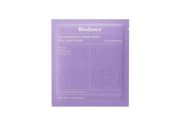 Anti-Aging Hydrogel Mask With Pdrn And Caviar Rejuvenating Caviar Pdrn Real Deep Mask, 1 Pcs