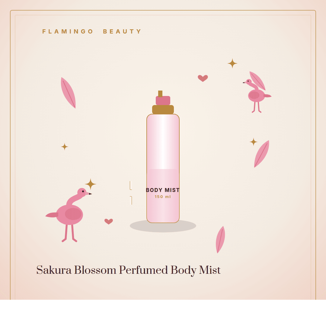 Sakura Blossom Perfumed Body Mist