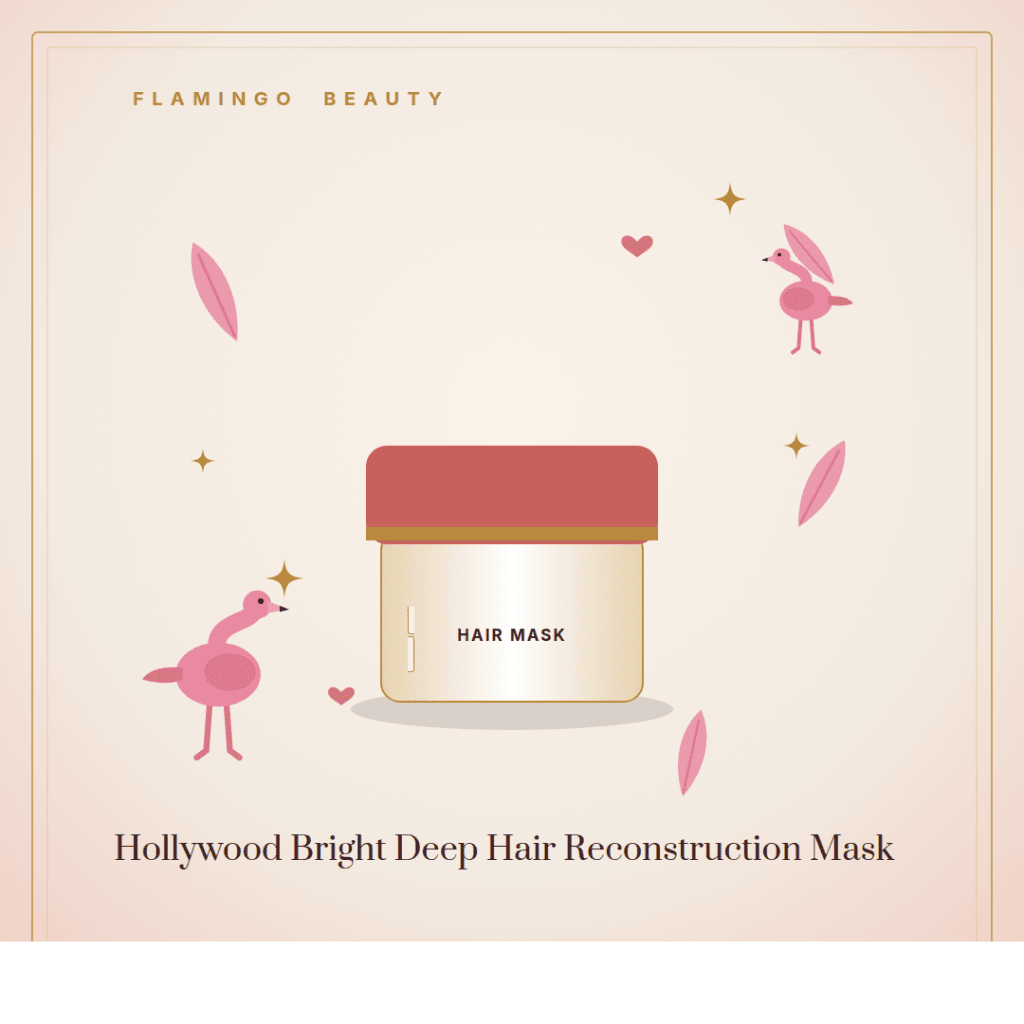 Hollywood Bright Deep Hair Reconstruction Mask