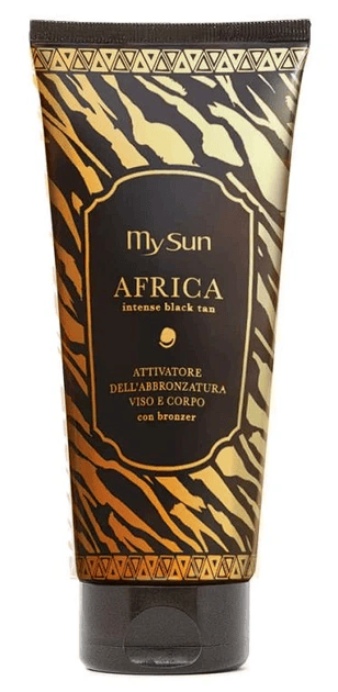 Intensive Tanning Activator With Bronzer African Intensive Black Tan 200 Ml.