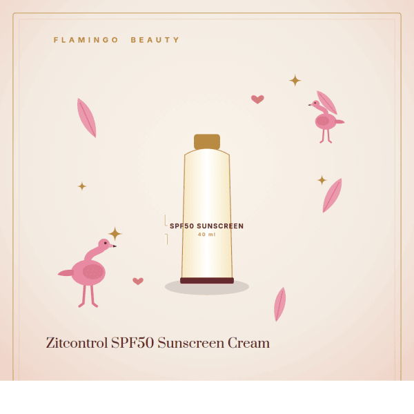 Zitcontrol SPF50 Sunscreen Cream
