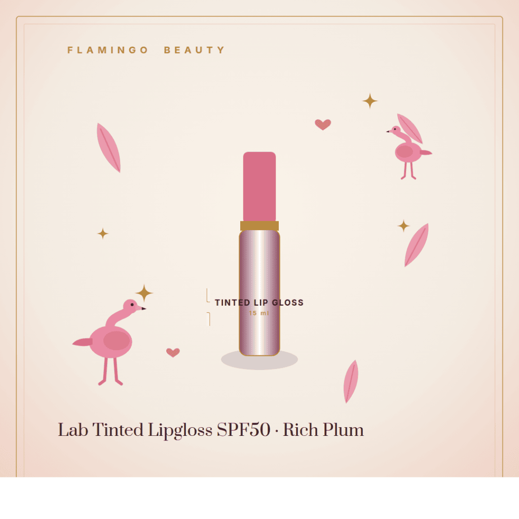 Lab Tinted Lipgloss SPF50 · Rich Plum