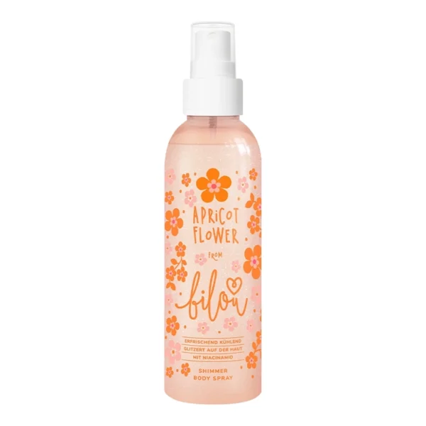 Apricot Flower Shimmer Body Spray, 150 Ml