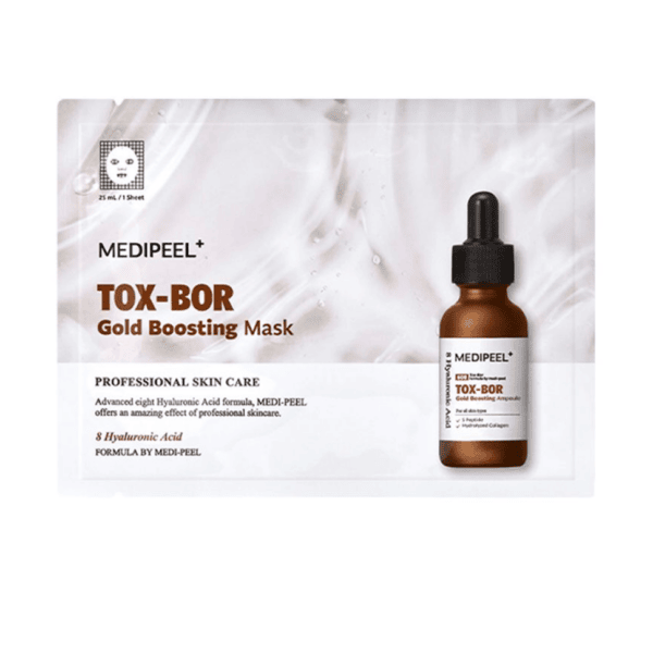 Fabric Mask Nourishing Tox-Bor Gold Boosting Mask, 25 Ml