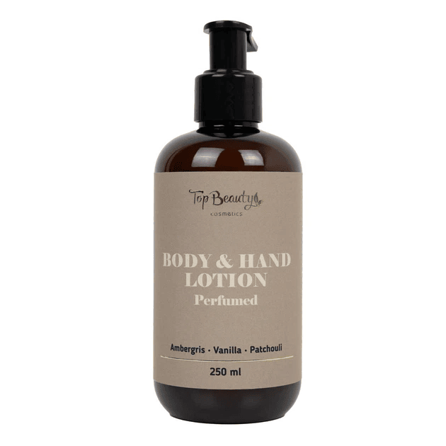 Hand And Body Lotion Perfumed 50 Ml. Ambergris - Vanilla - Patchouli