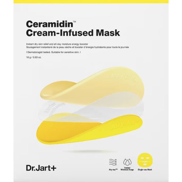 Cream Ceramide Repair Fabric Mask - Infused Mask. 18 G