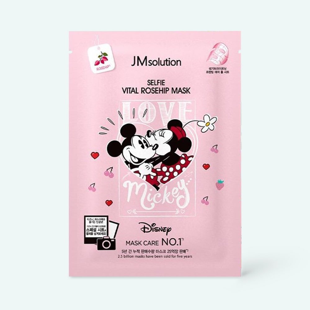 Disney Collection Love Mickey Selfie Vital Rosehip Mask, 30M