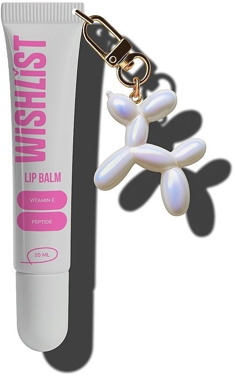 Crystal Sorbet Wishlist Lip Gloss Balm, 10 Ml + Toy Keychain