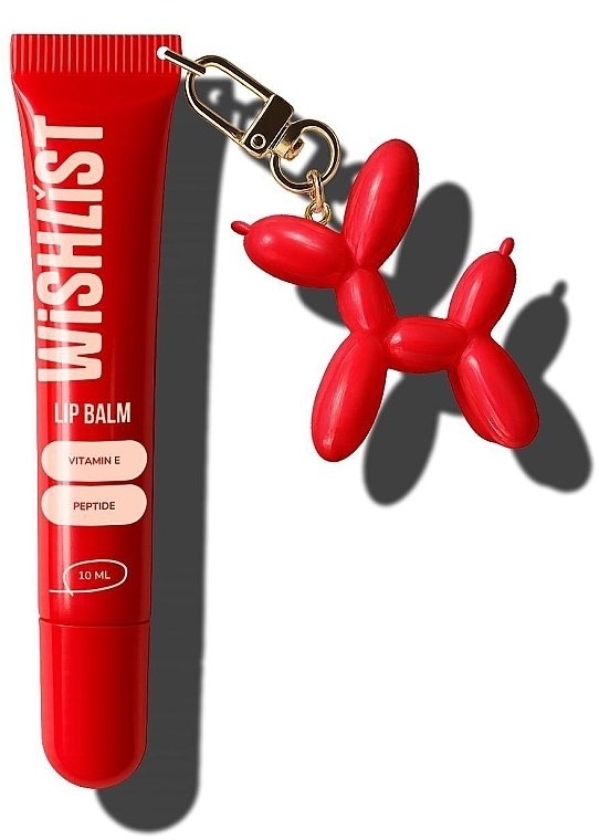Velvet Coral Wishlist Lip Gloss Balsam, 10 Ml + Toy Keychain