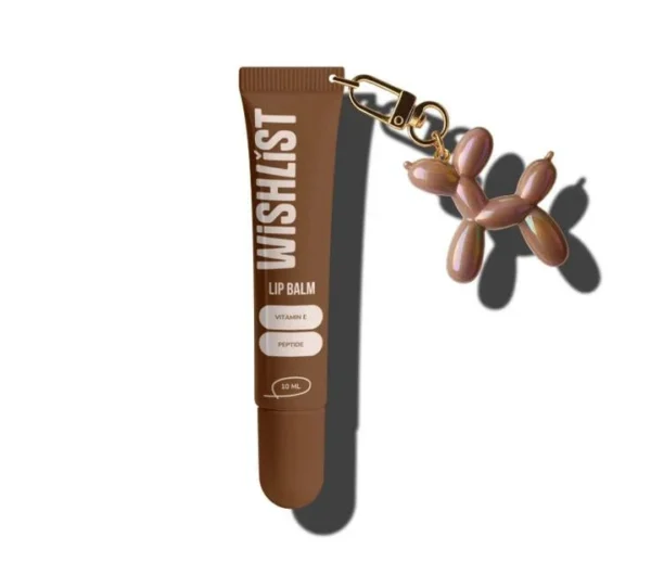 Espresso Noir Wishlist Lip Gloss Balm, 10 Ml + Toy Keychain